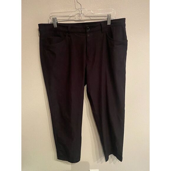 Lululemon Mens Size 38 38x29 ABC Pants Classic Fit Black - Picture 1 of 8